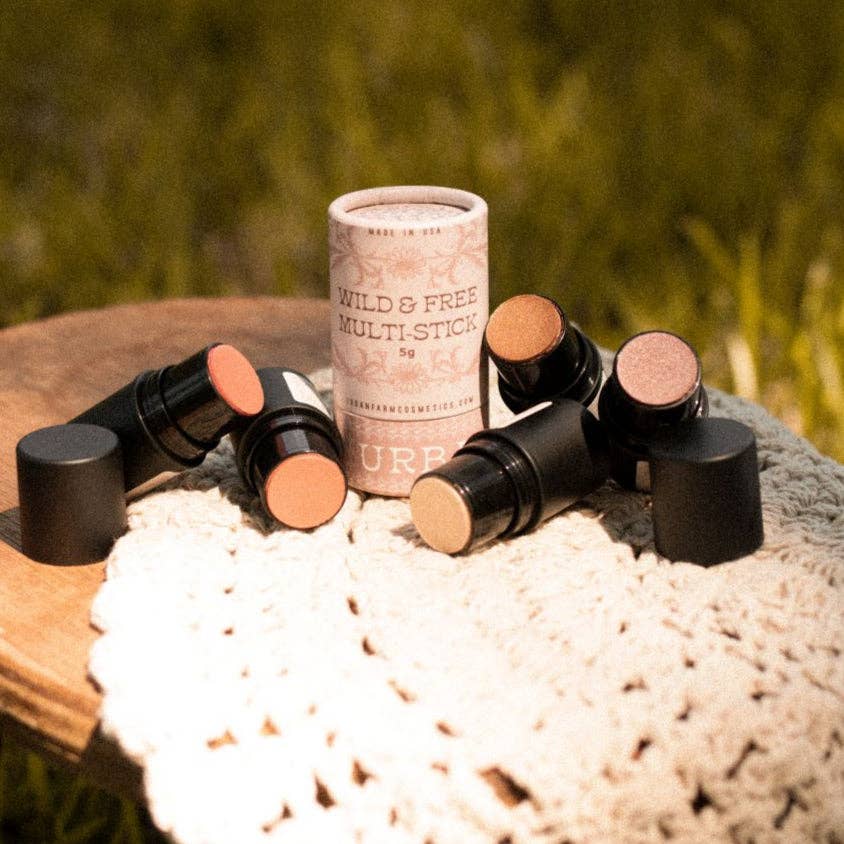 Urban Farm Apothecary & Urban Farm Cosmetics - Wholesale Blush - Wild & Free Multi-stick2