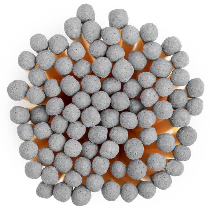 Enlighten the Occasion - Wholesale Matches - Grey Matches in Small Corked Vial