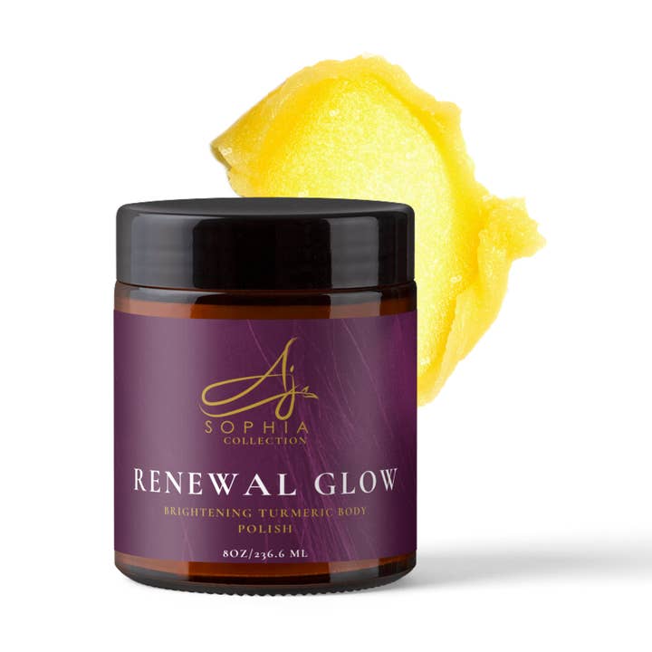 Renewal Glow Brightening Turmeric Body Polish (Scrub) for wholesale by SmartFinds LLC