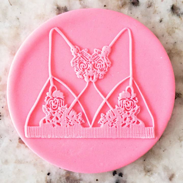Bralet POPup Embosser Cookie Biscuit Stamp Valentines Day for wholesale by Cut Bake Stamp