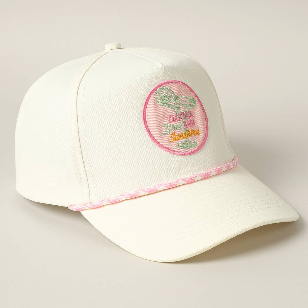 Fashion City - Wholesale Trucker Hat - Unisex - Tequila Lime and Sunshine Embroidery Trucker Hat9