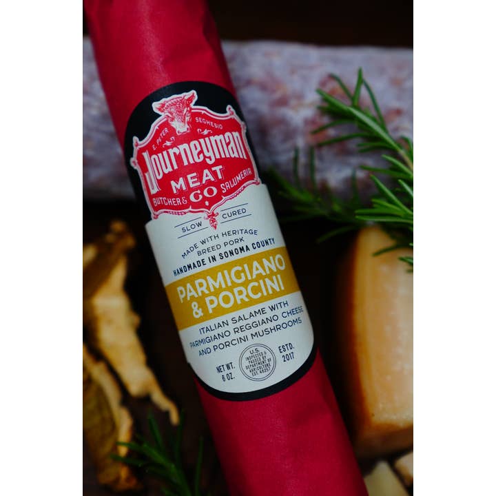 Journeyman Meat Co. - Vente Salamis - Salami au parmesan et aux cèpes