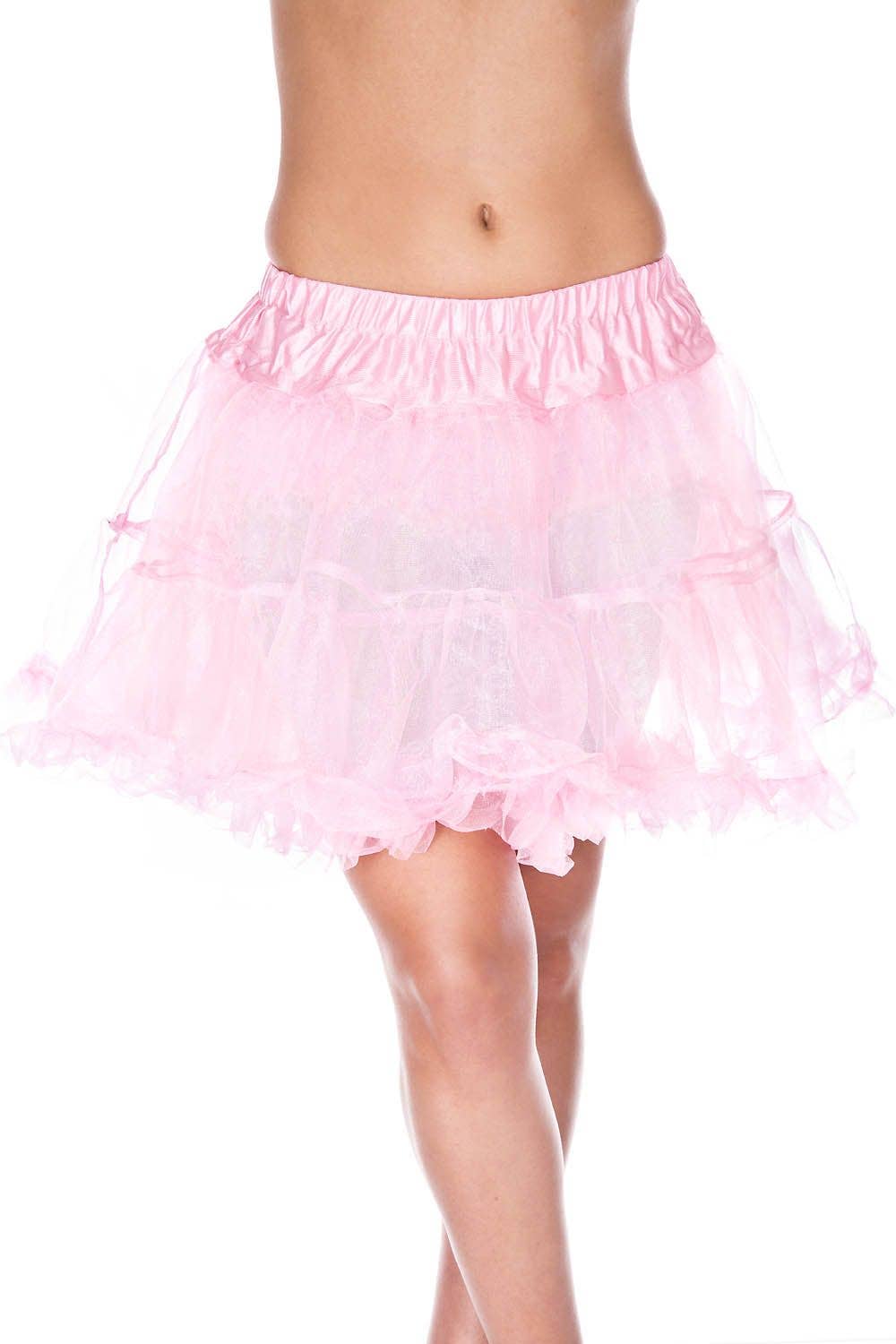 Lingerie Mart – Saia - Mulher por atacado – Petticoat de Tule com Pernas Musica ML71110