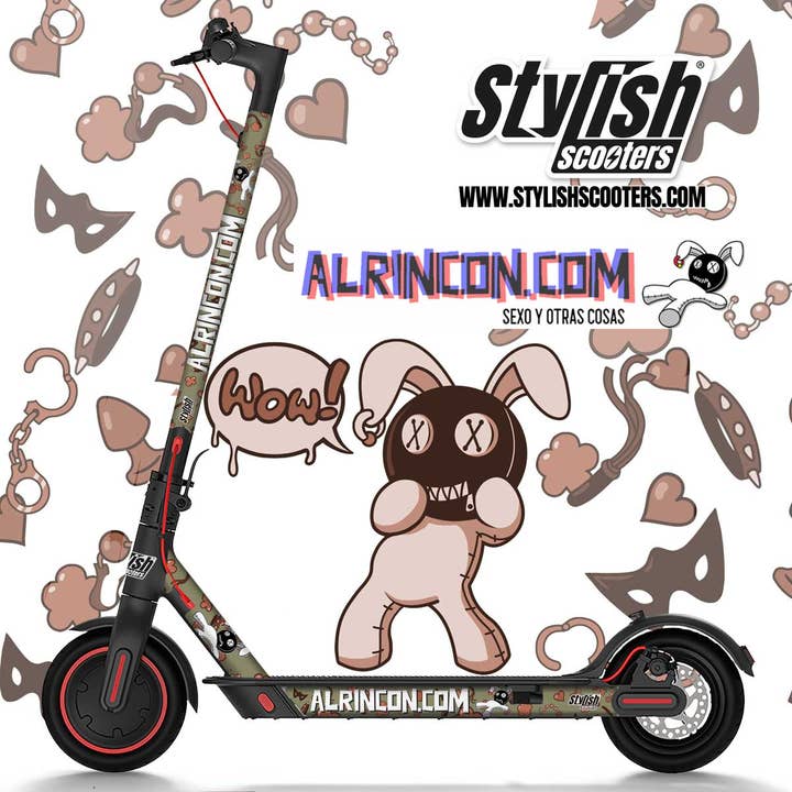 Stylish Scooters - Vente Autocollant - Vinyle personnalisé Xiaomi M365 - Alrincon.com1