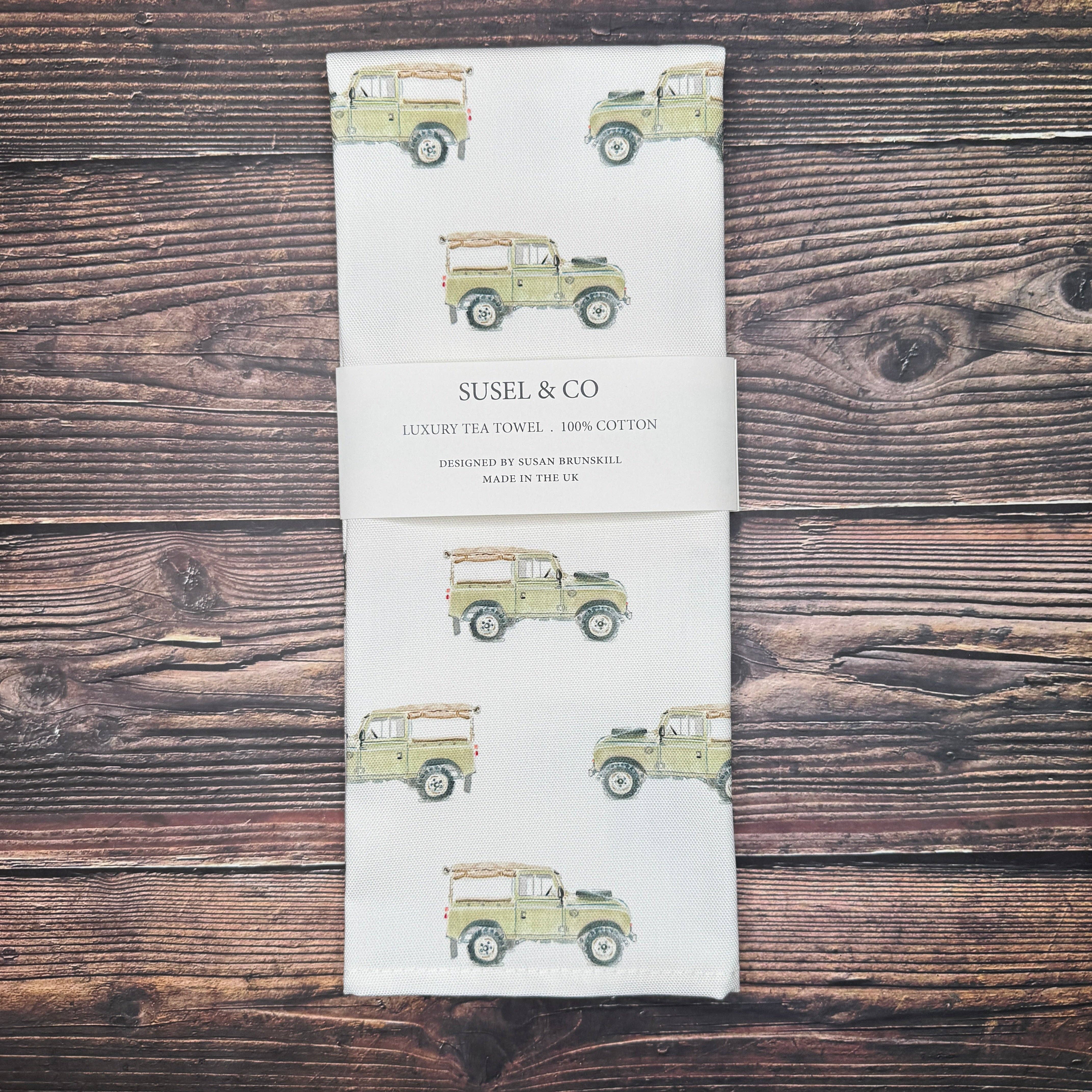 Susel & Co - Wholesale Tea Towel - Defender - Luxury Tea Towel0