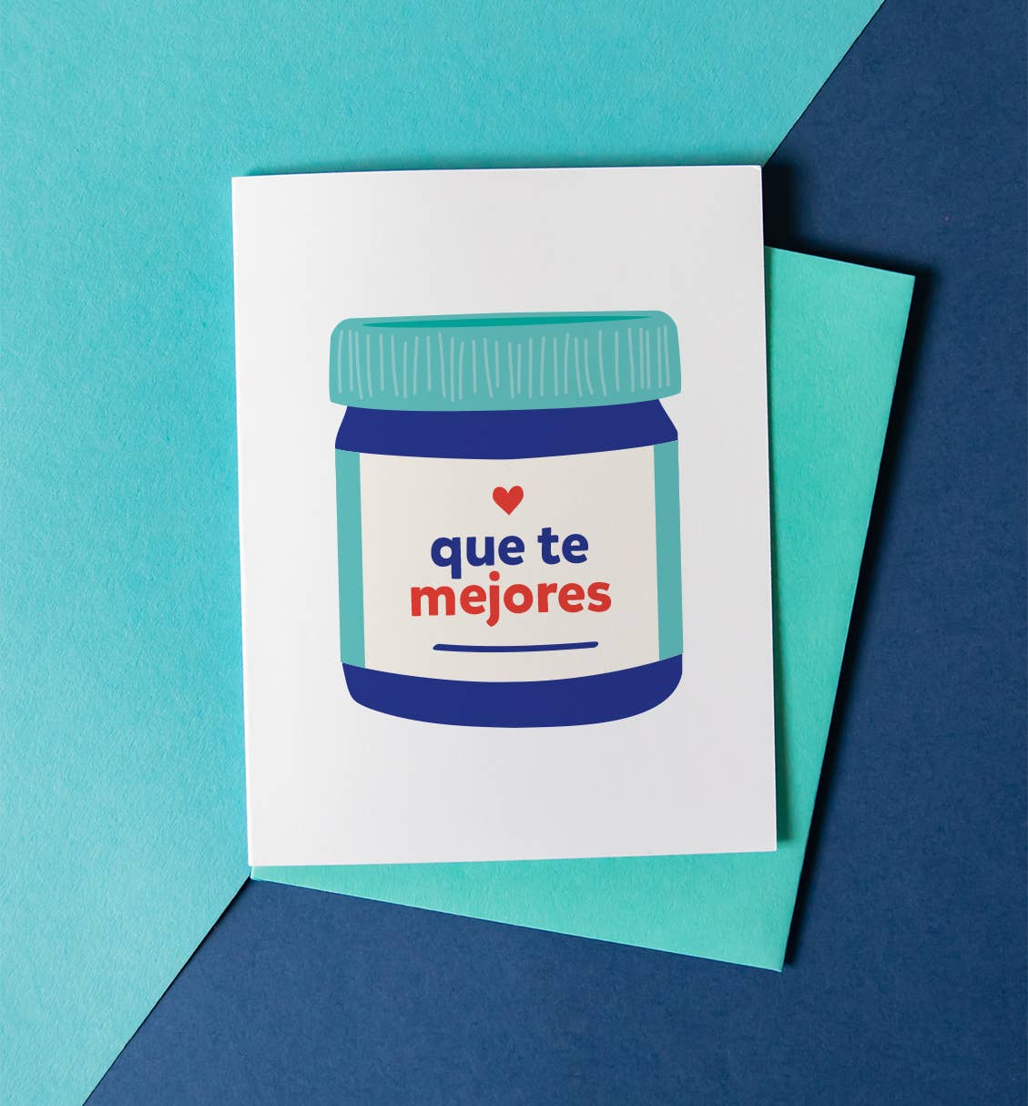 Graphic Anthology Greeting Cards - Wholesale Get Well Card - Que Te Mejores Spanish get well card | funny el vicks card1
