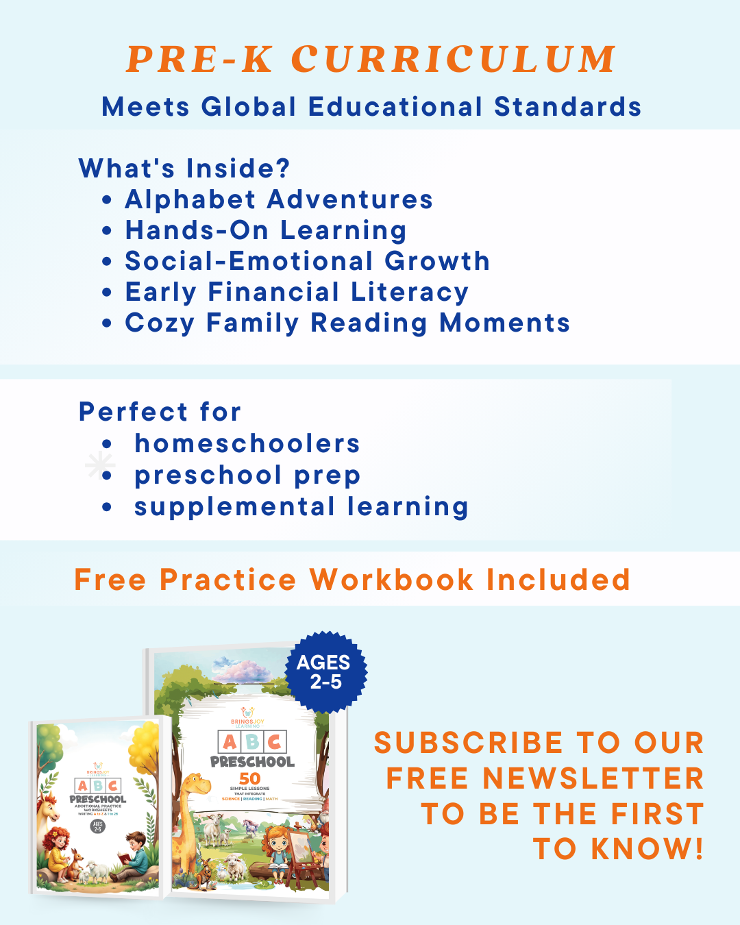 Brings Joy Learning - Wholesale Preschool Book (3-5) - Pre-Kindergarten (Ages 2 - 5)1
