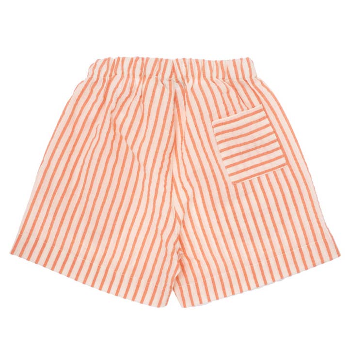 Yellow Stripped Shorts S12423 for wholesale on Faire