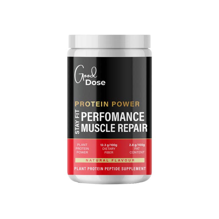 Good Dose – The Ultimate Plant-Based Muscle Recovery Protein for wholesale by Good Shots