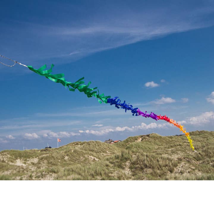 Fringe Tail "Rainbow" 7 m / 23' for wholesale by HQ Kites & Designs