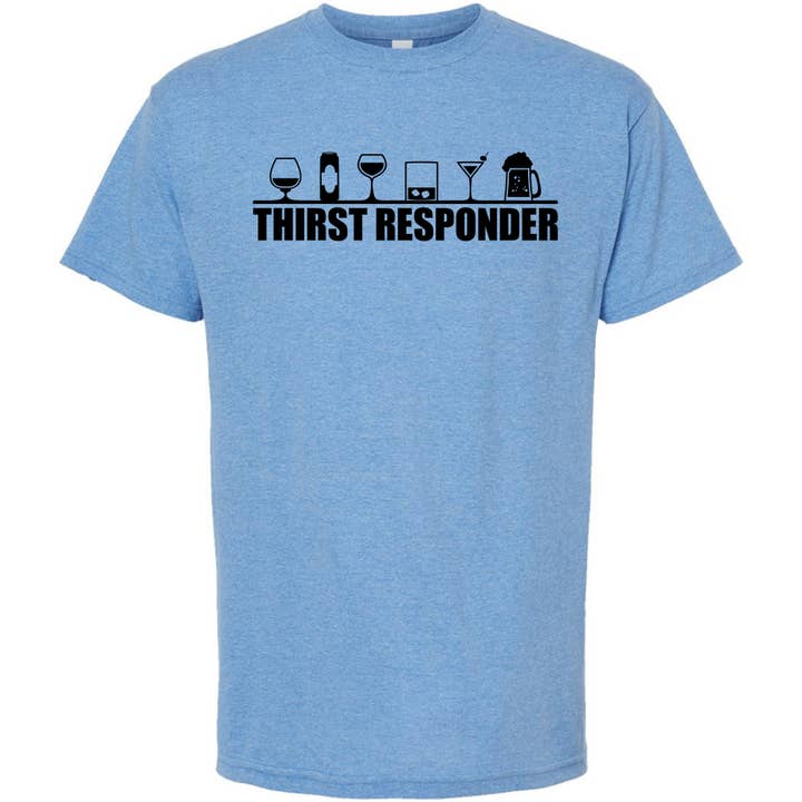 Camiseta de Primer Respondedor de Sed para venta al por mayor de Jailbird Designs