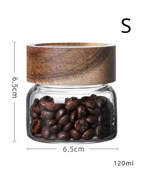 Gohobi （We cover U.S. import duties） - Vendita all'ingrosso Barattoli - Contenitore per conservazione con coperchio in legno Gohobi0