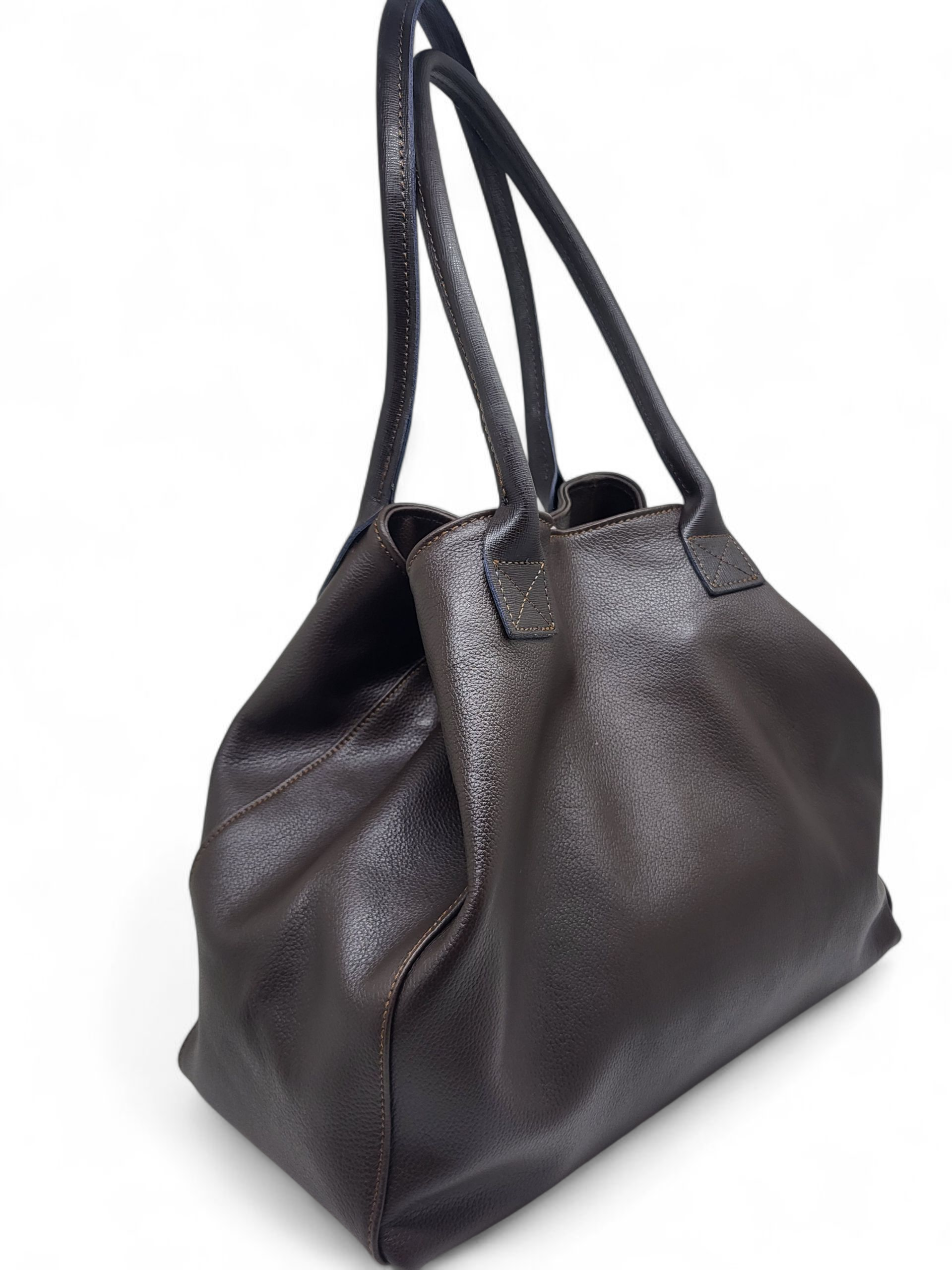 ZEEN - Wholesale Shoulder Bag - Women's - LOLA Savage Choco leather bag3