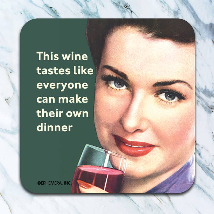 This Wine Tastes Like... dessous de verre pour la vente par High Cotton Gifts