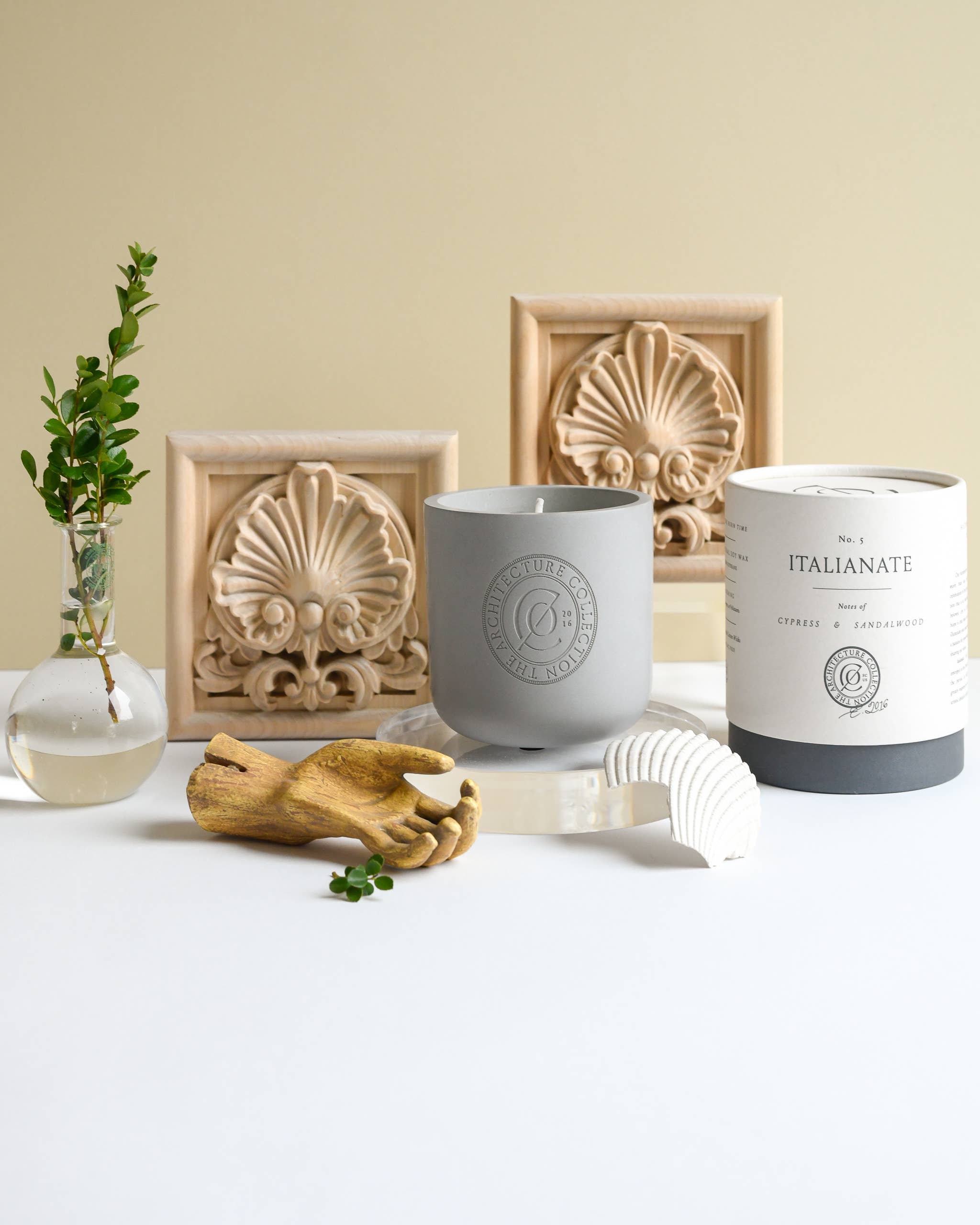 Charleston Candle Co. - Wholesale Jar/Filled Candle - Architecture Collection: No. 05 Italianate