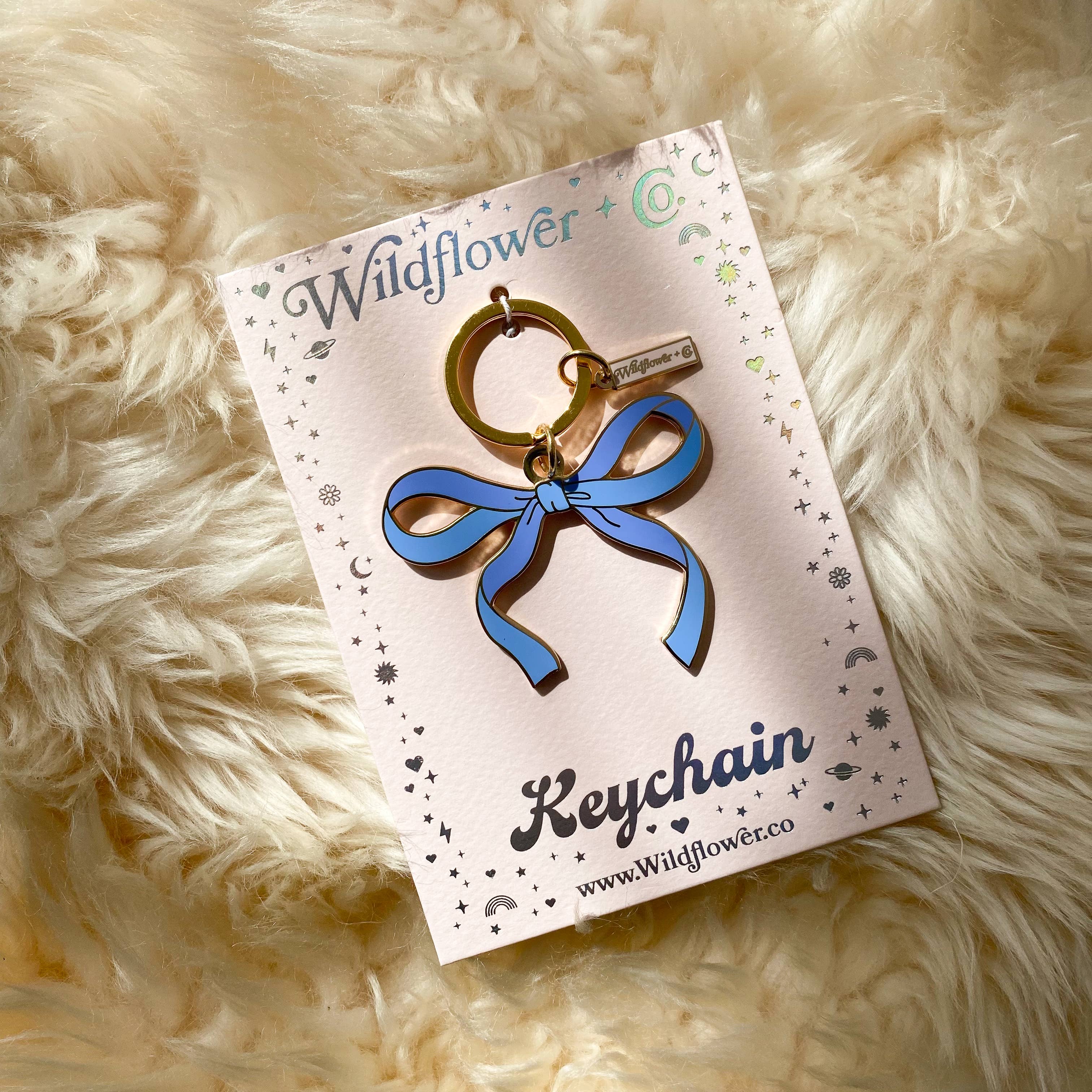 Wildflower + Co. - Wholesale Keychain – Women's - Bow Enamel Keychain - All Colors9