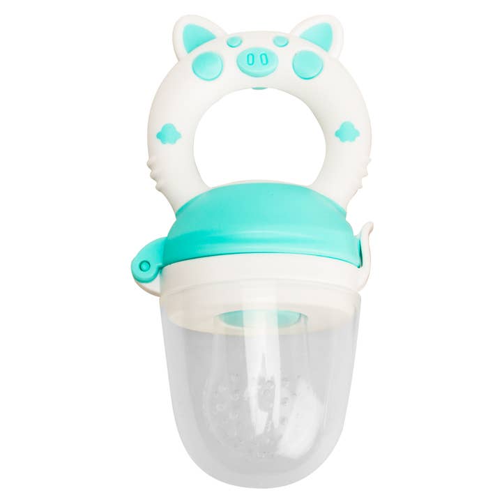 Food feeder pacifier, blue for wholesale by Magni ApS