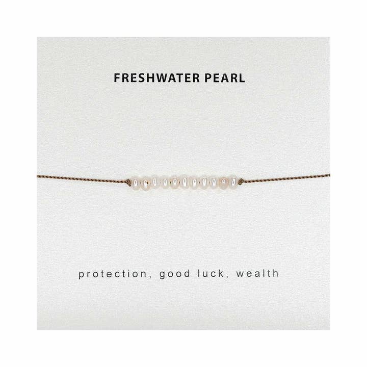 Freshwater Pearl Bracelet- Wealth for wholesale by Soulsilk