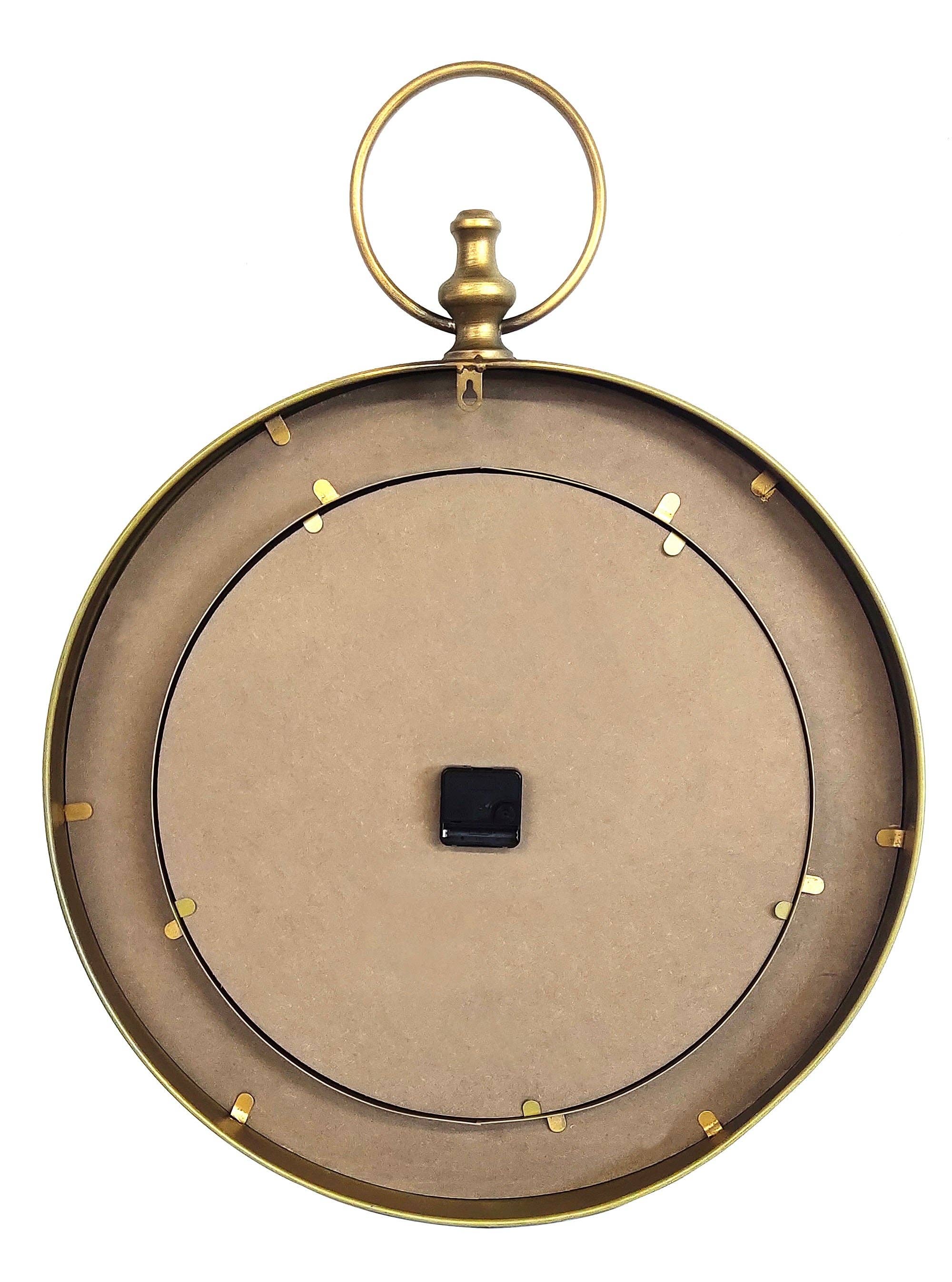 Peterson Houseware & Artwares US - Wholesale Wall Clock - Pocket Watch Style Metal Wall Clock3