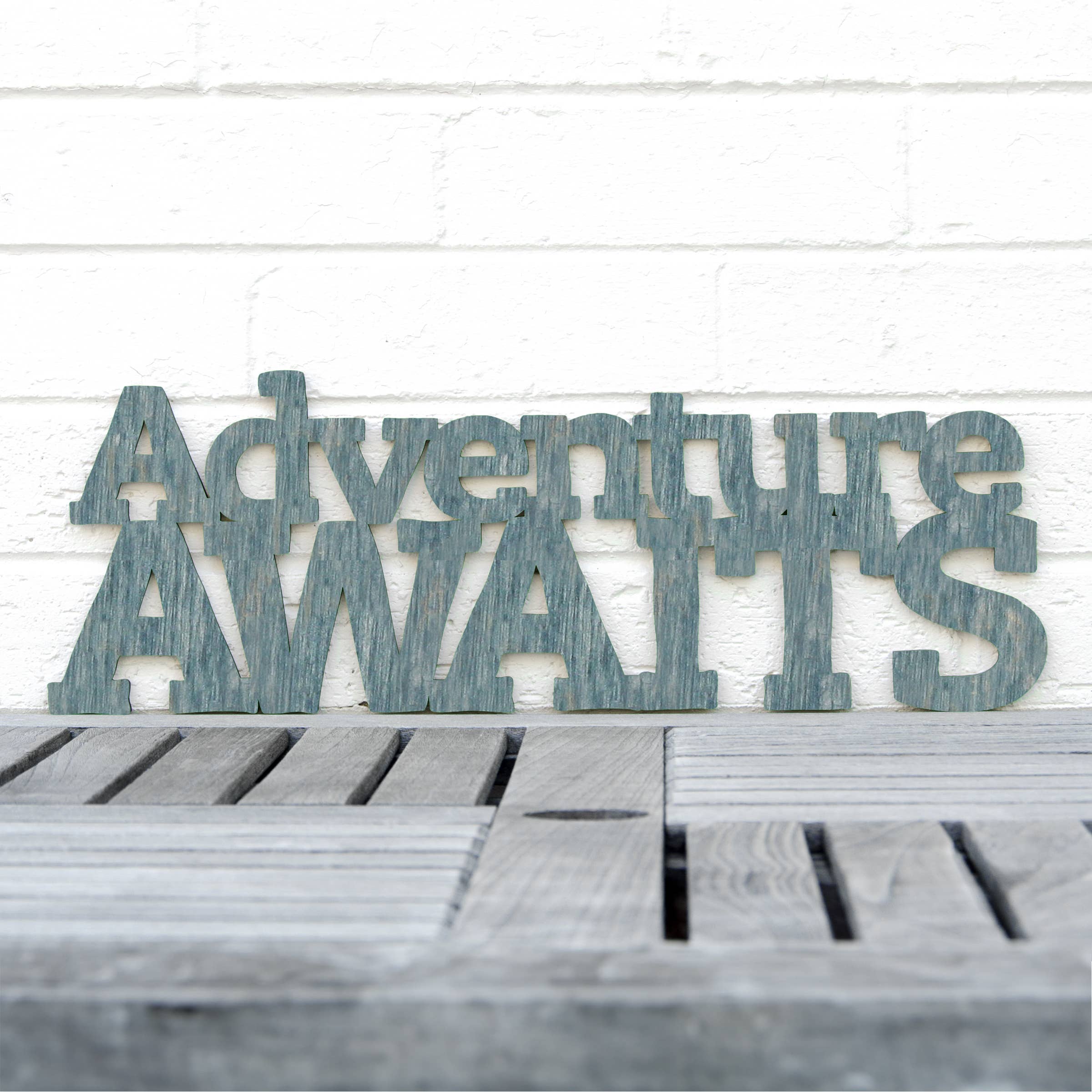 Spunky Fluff - Wholesale Wall Sign - Adventure Awaits Outdoor Lover Wall Art Sign11