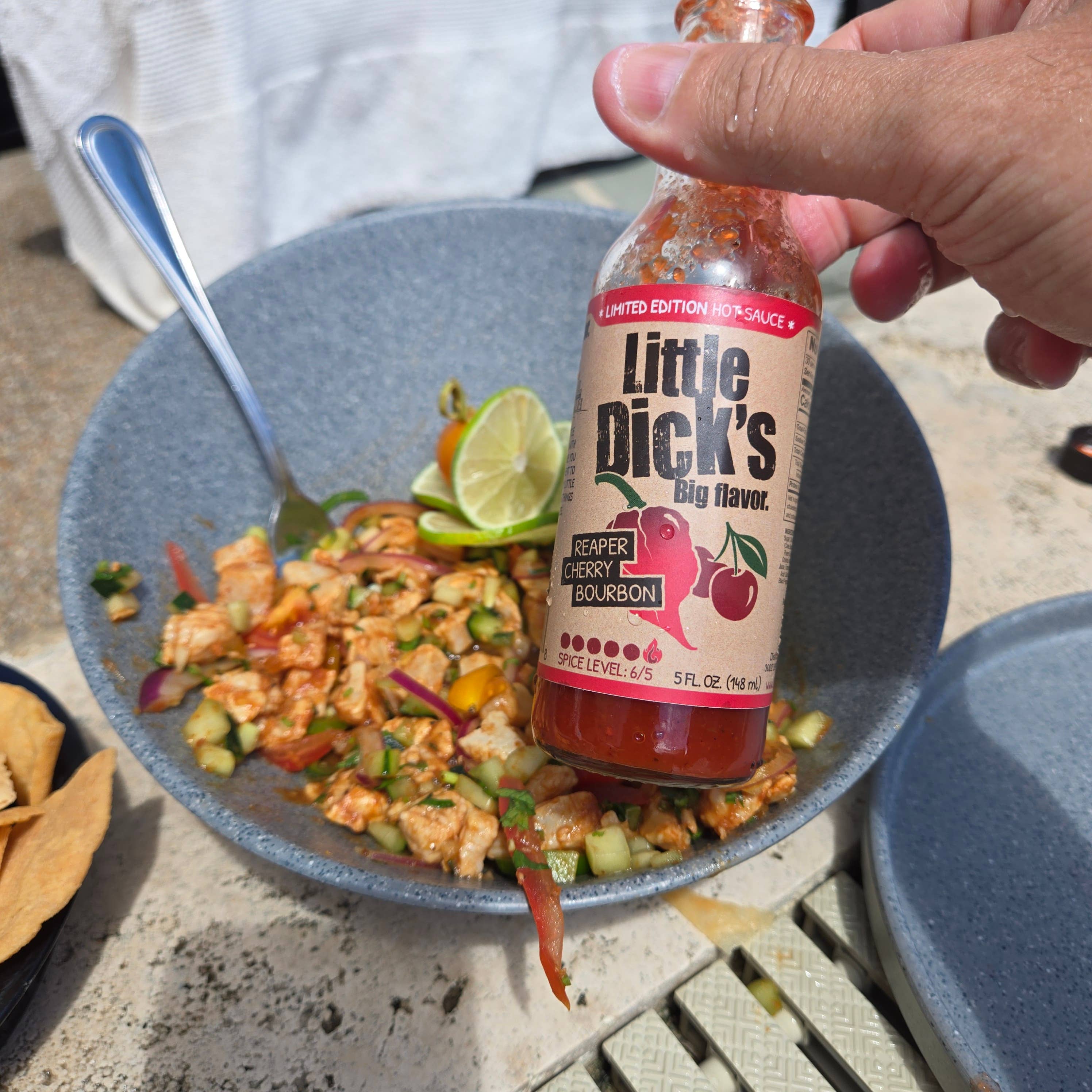 Little Dick's Sauces - Wholesale Hot Sauce - Little Dick's Reaper Cherry Bourbon Hot Sauce - Limited Ed.7