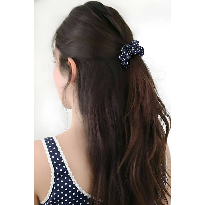 Me+Lia - Wholesale Scrunchie - Women's - Scrunchies - Polkadot Print4
