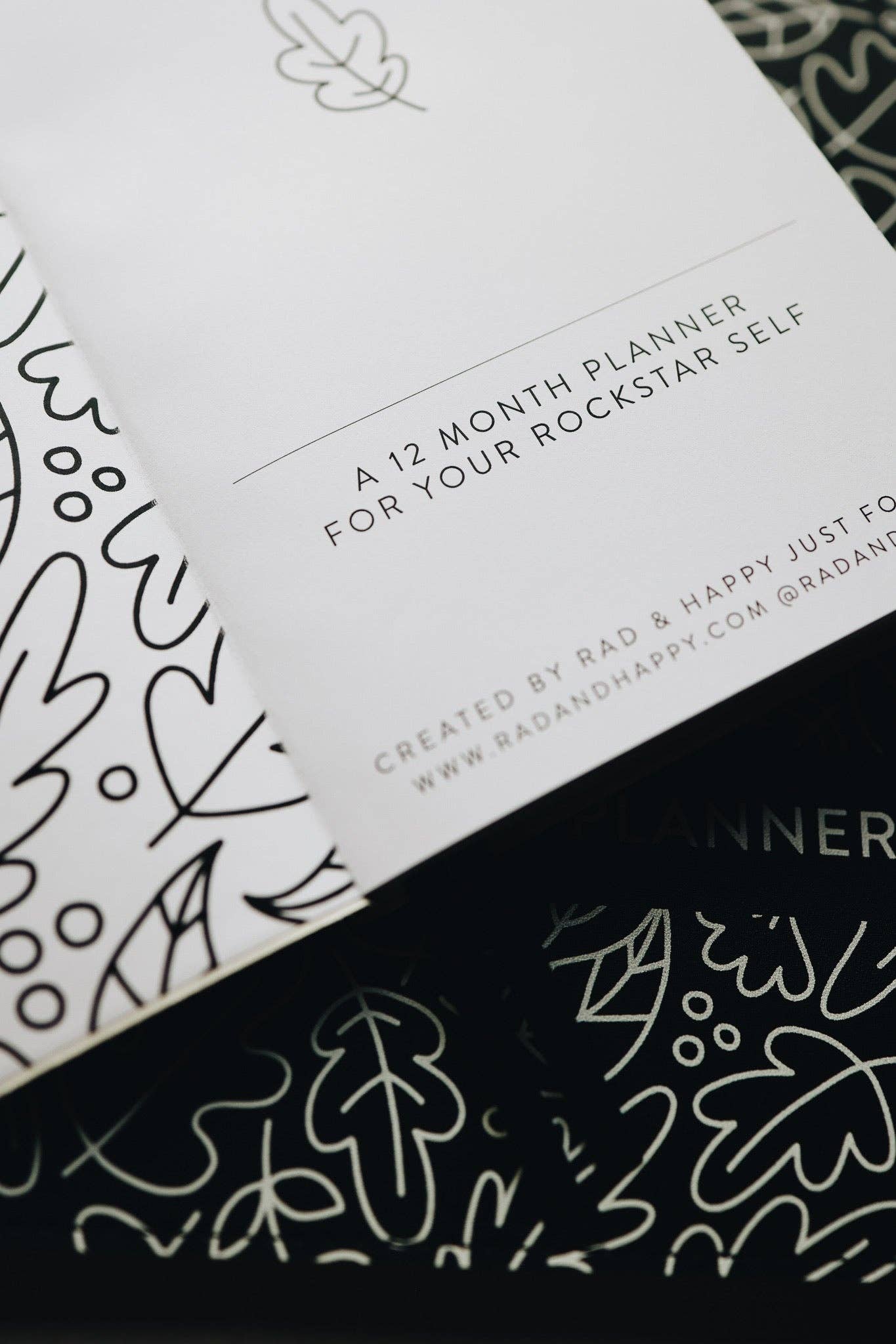 Rad & Happy - Wholesale Planner - 5x8 Undated Planner - Leaves Edition9