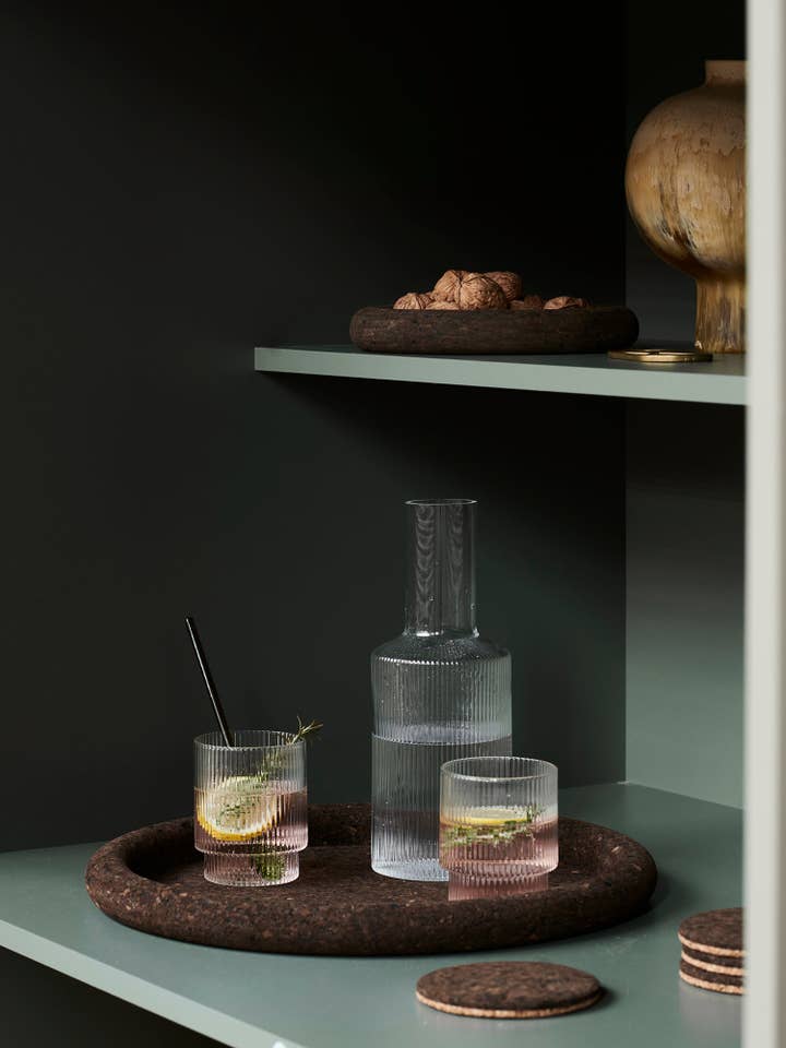 Bandejas de corcho - Corcho ahumado para venta al por mayor de Capra Designs (Aus + NZ)