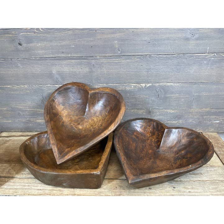 CLEARANCE-Chateau Heart-WH3P-Home Decor-15x15--Heart-Waxed for wholesale by My Amigos Imports