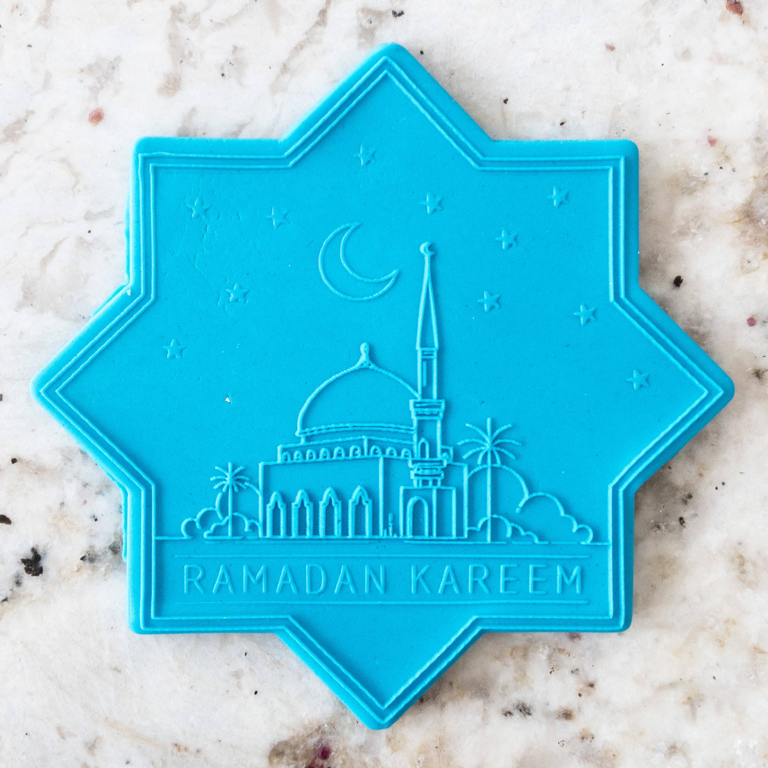 Cut Bake Stamp – wholesale Biscuit cutter – Ramadan Kareem Mosque Star Biscuit Cookie Fondant POPup & Cutter0