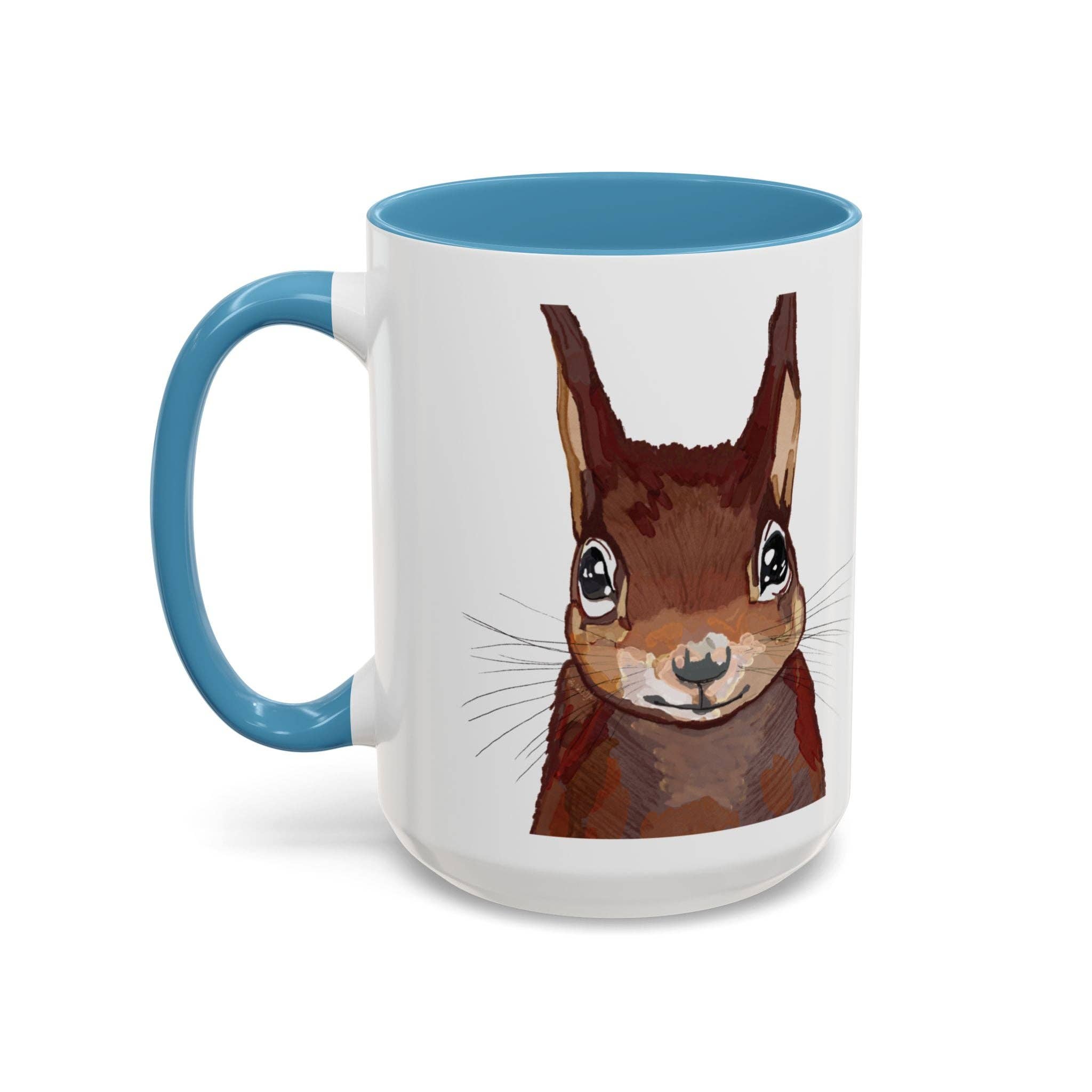 Blue Cava - Wholesale Coffee Mug - Squirrel Two Tone Coffee Mugs (11oz & 15oz)27