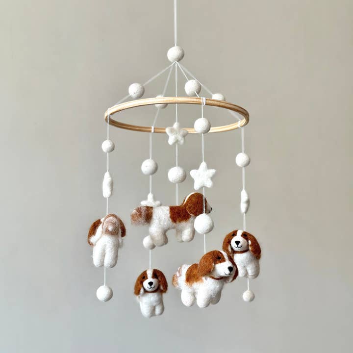 Ganapati – Engroshandel Babymobil – Filt Babymobil - King Charles Cavalier Hund1