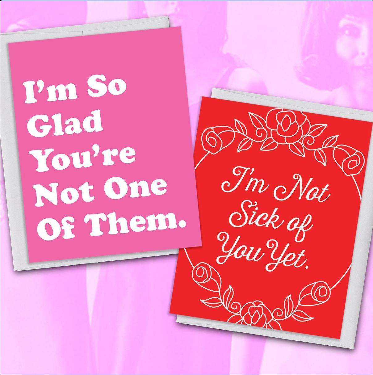 tiny - Wholesale Valentine's Day Card - I'm Not Sick Of You Yet Valentines Card1