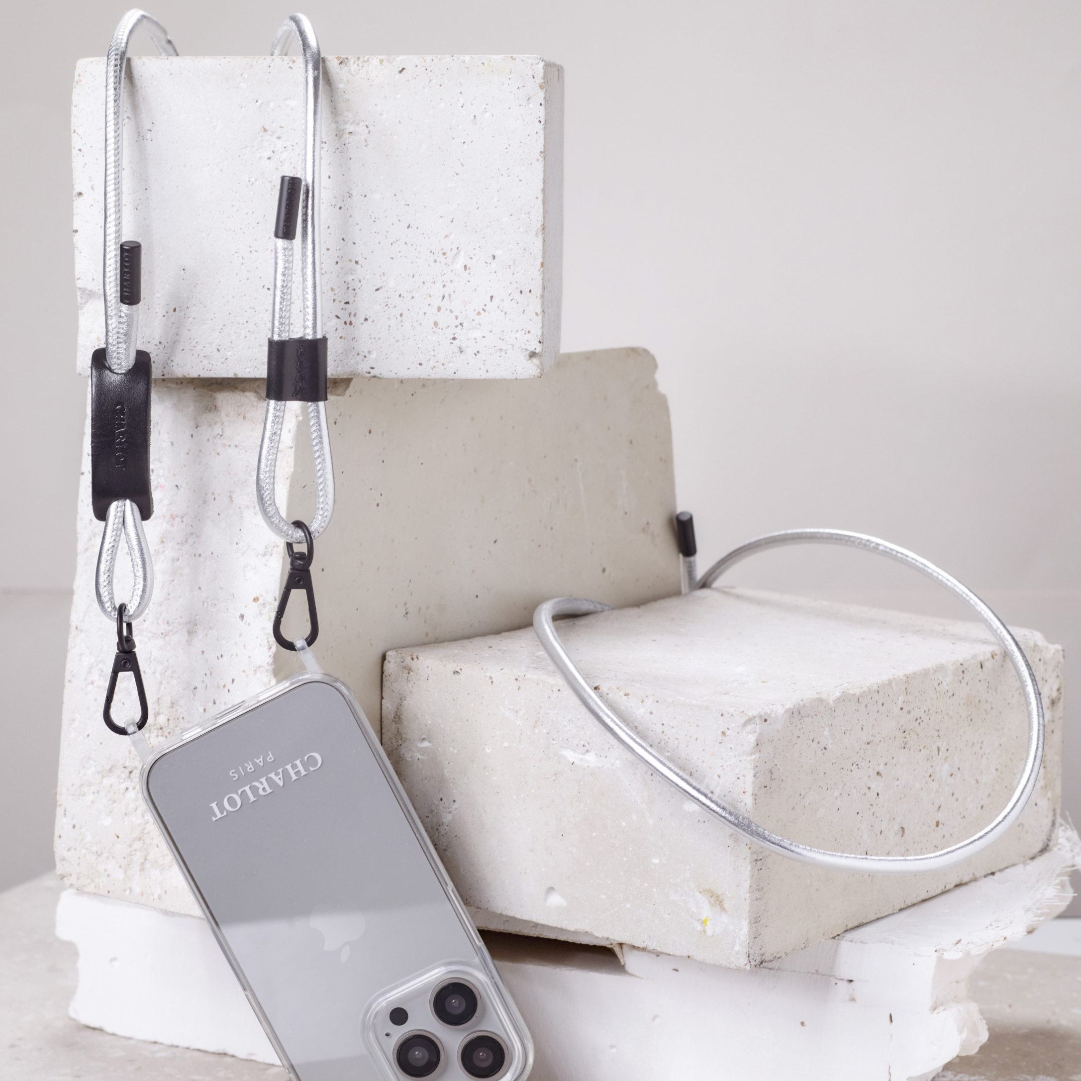 CHARLOT · Paris - Wholesale Bag Strap - Women's - Noga Leather Chrome2