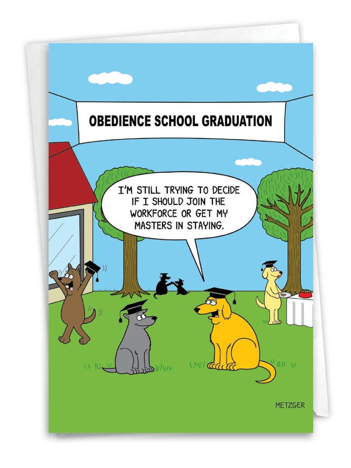 Biglietto di laurea - Laurea obbedienza per la vendita all'ingrosso da parte di NobleWorks