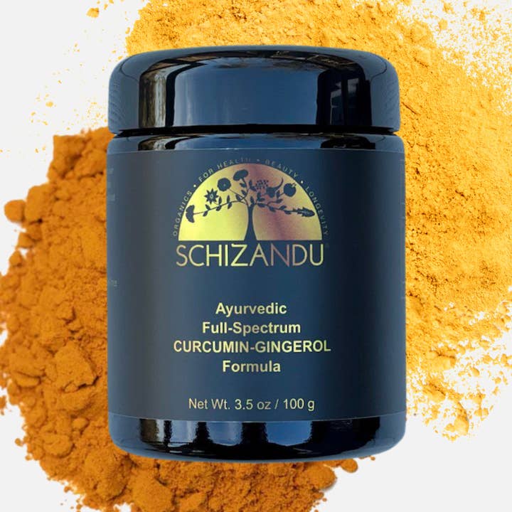 Ayurvedic Full-Spectrum CURCUMIN-GINGEROL Formula for wholesale by Schizandu Organics