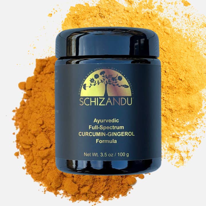 Ayurvedic Full-Spectrum CURCUMIN-GINGEROL Formula for wholesale by Schizandu Organics