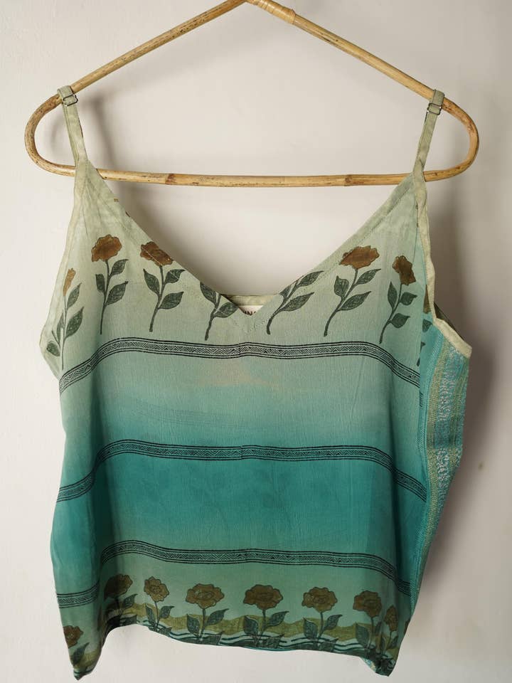 Annahmol - Wholesale Camisole - Women's - Vintage Silk Zero-Waste Cami54
