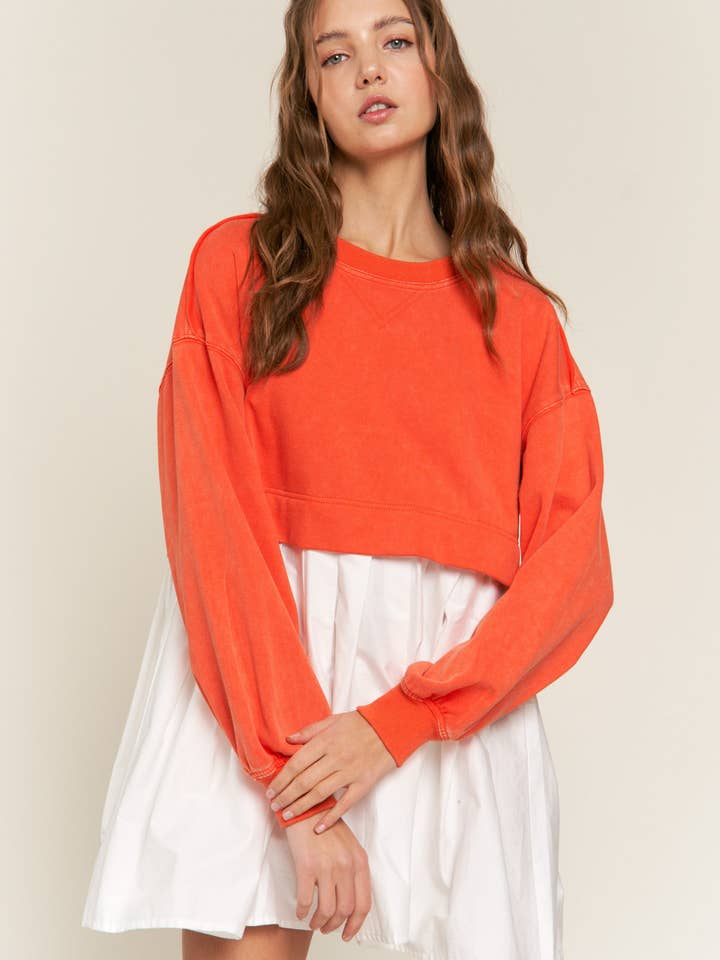 Red Romy Layered Dress for wholesale on Faire6