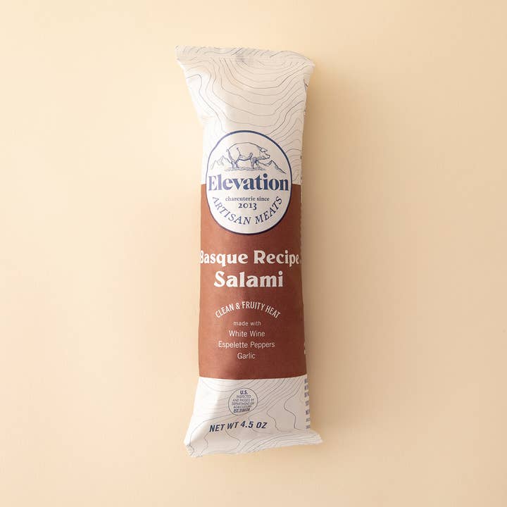 Basque Recipe Salami for wholesale by Elevation Meats