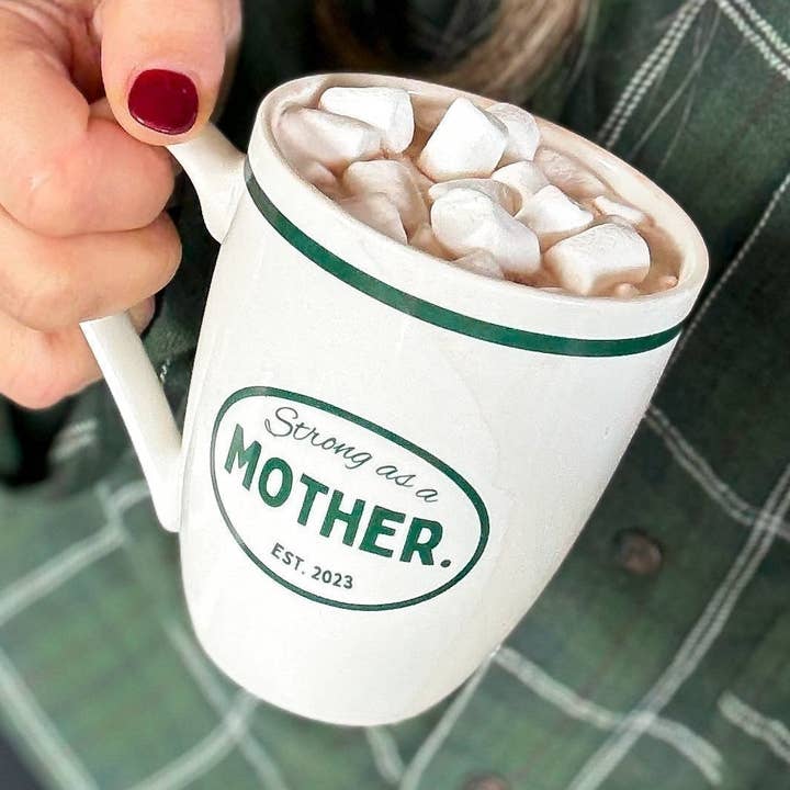 Strong as a mother® - Coffee Mug for wholesale by Mother Hats