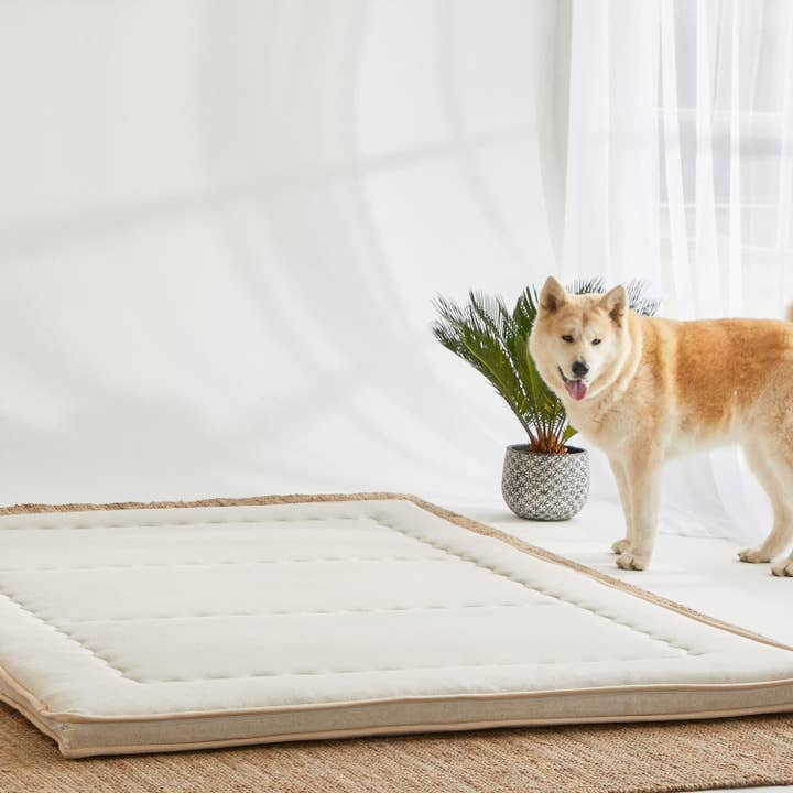 WowFuton - Wholesale Mattress Pad/Protector - Organic Linen Cotton & Wool Japanese Futon Mattress 3" Thick