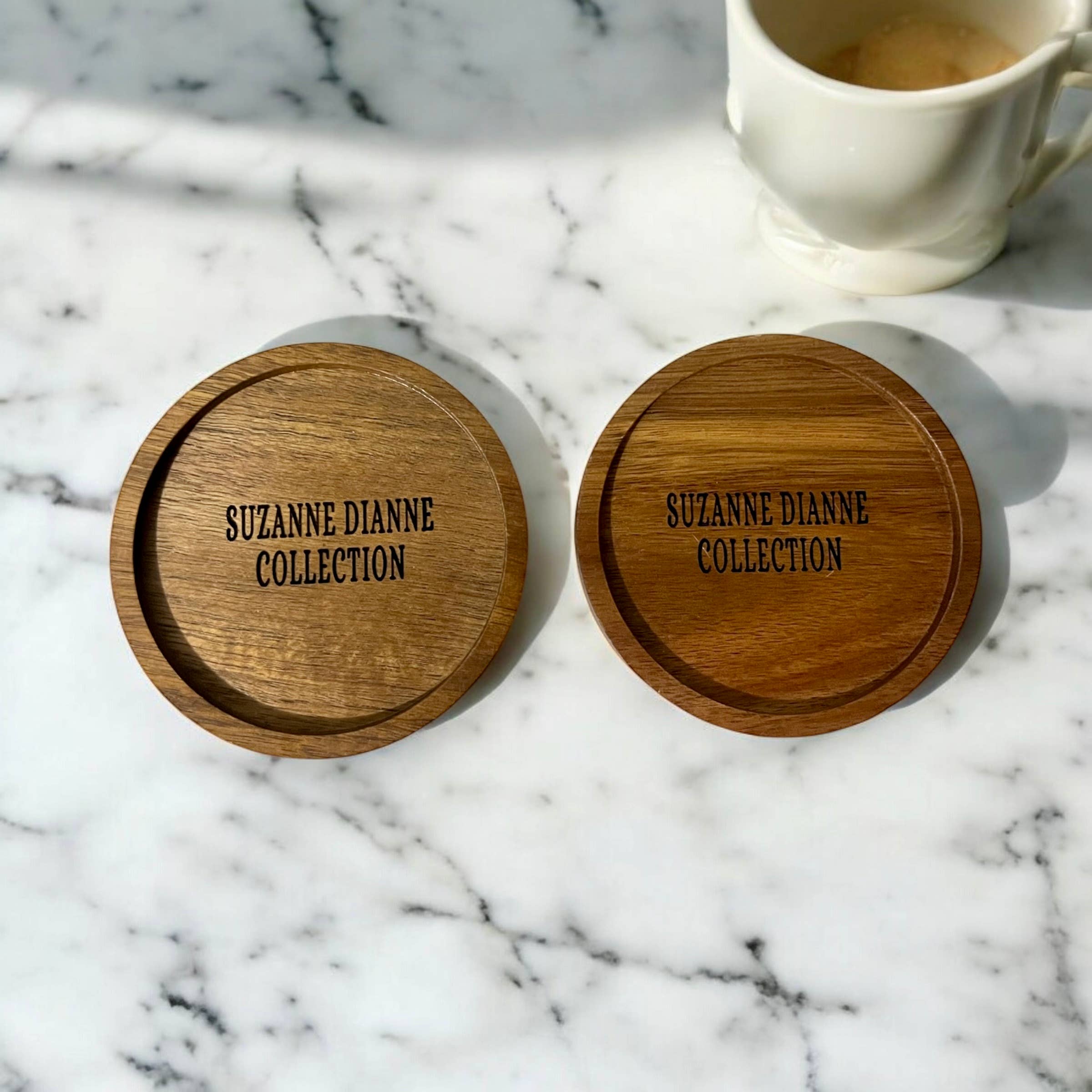 Suzanne Dianne Collection - Wholesale Coasters - SUZANNE DIANNE COLLECTION - ACACIA WOOD COASTERS
7