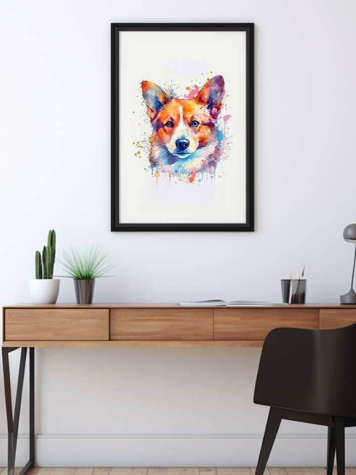 Queenie - Imprimé coloré pour chien pour la vente par Homemade Hollydays Wholesale