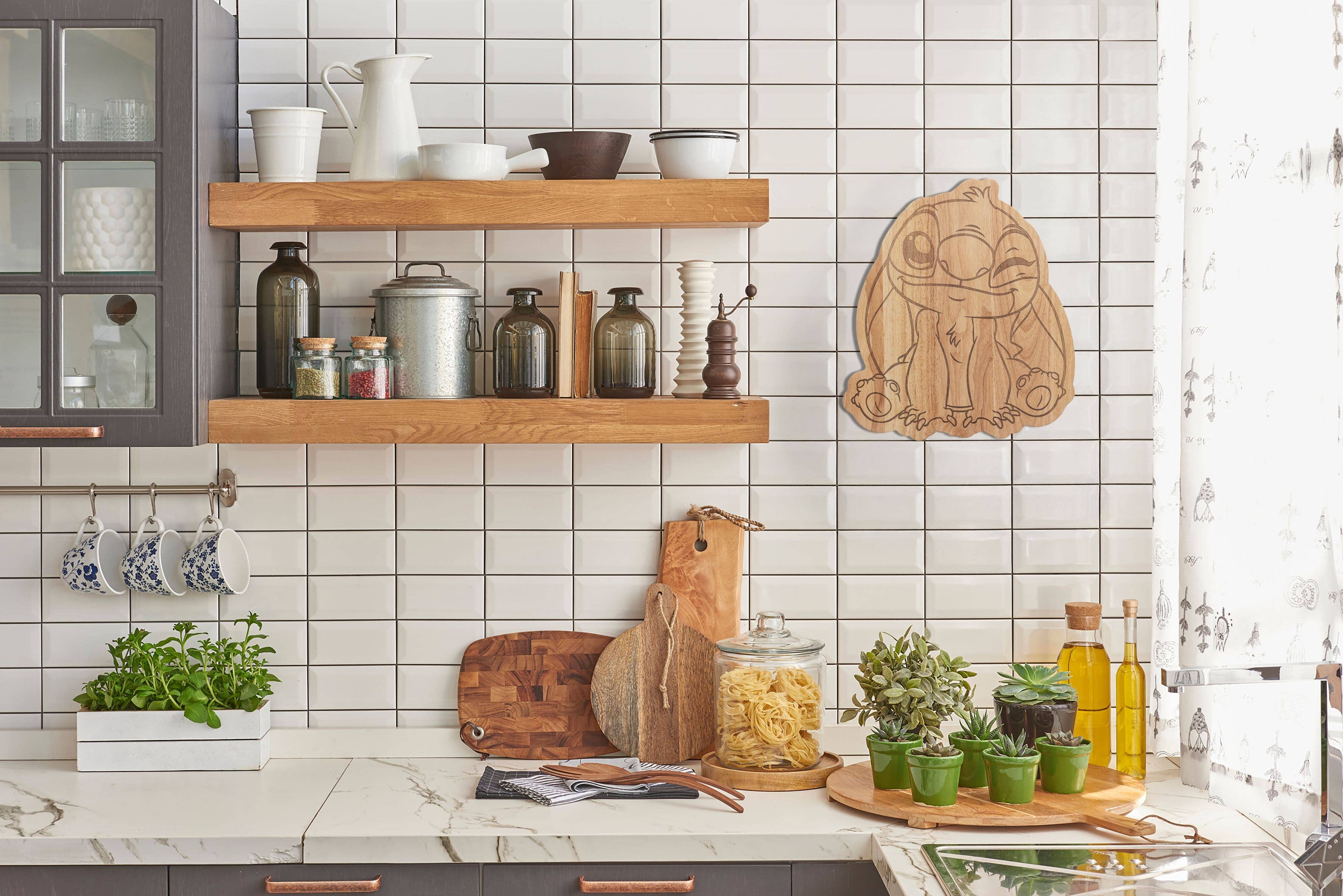 Picnic Time Family of Brands - Wholesale Cheese Board - Lilo & Stitch -  Lilo & Stitch Custom Serving Board2