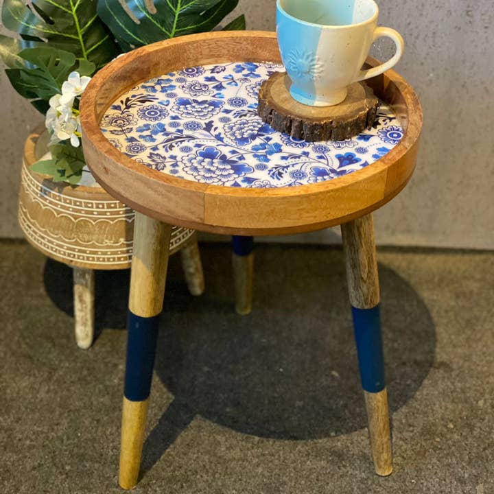 Hartsmede - Wholesale Side Table - Handmade Side Table Removable Legs Hummingbird Tray Table17