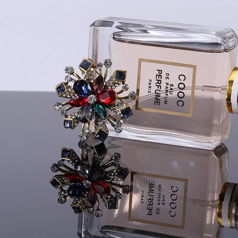 Tourtiwi – Engroshandel Broche – Vintage barok perler og rhinsten broche korsage30