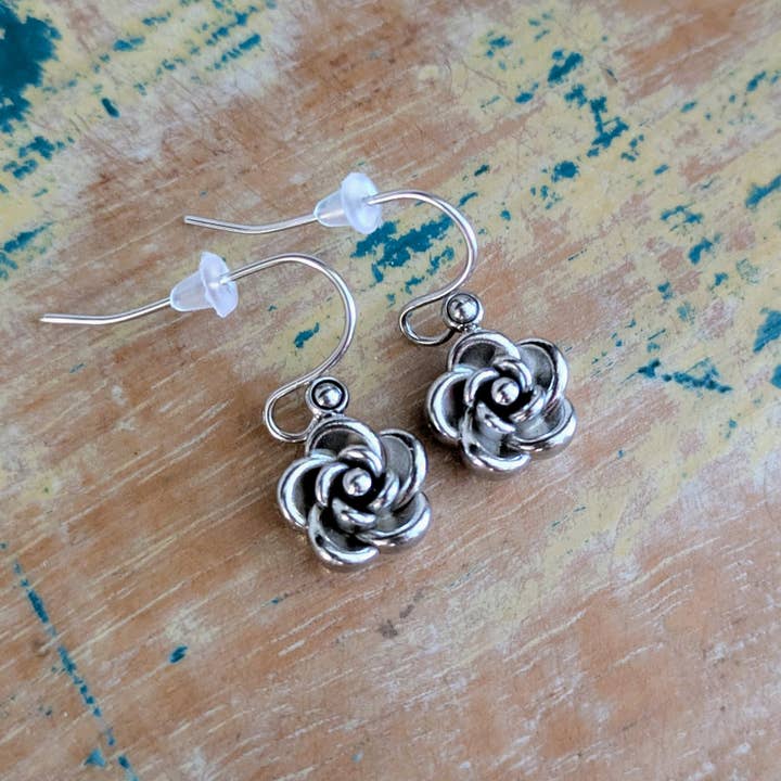 Samantha's Studio - Wholesale Dangle earrings - ROSE Dangle earrings