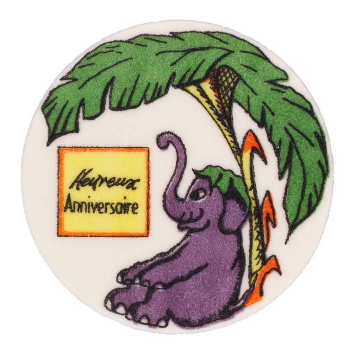 REMOVED BRAND – Engroshandel Kagepynt – Anniversaire Kids (pakke med 12) Spiselig kagedekoration1