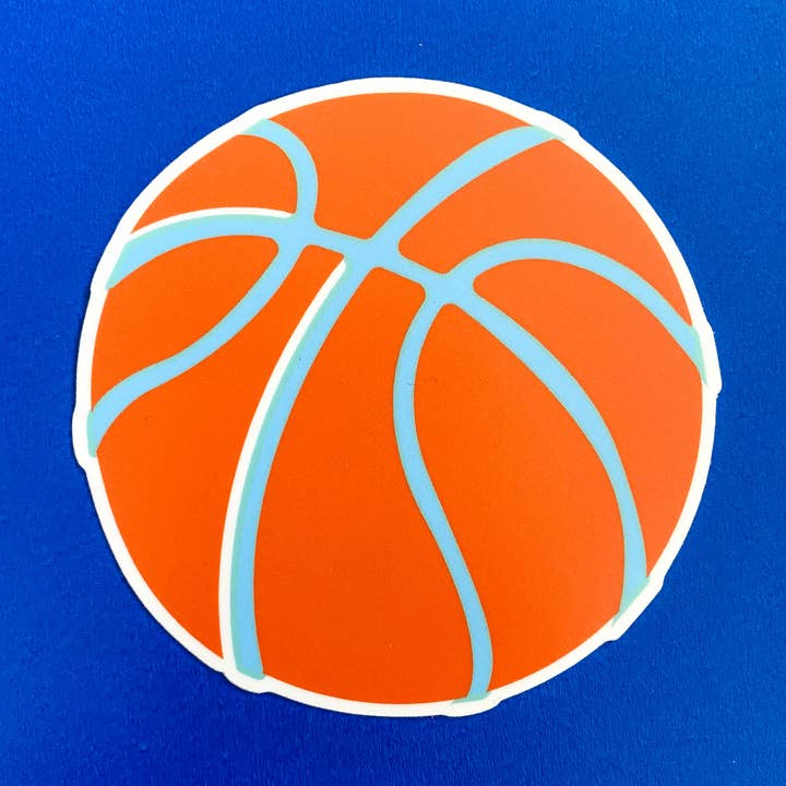 Sticker | Basketball (Eco Made in USA) for wholesale by PLENTY